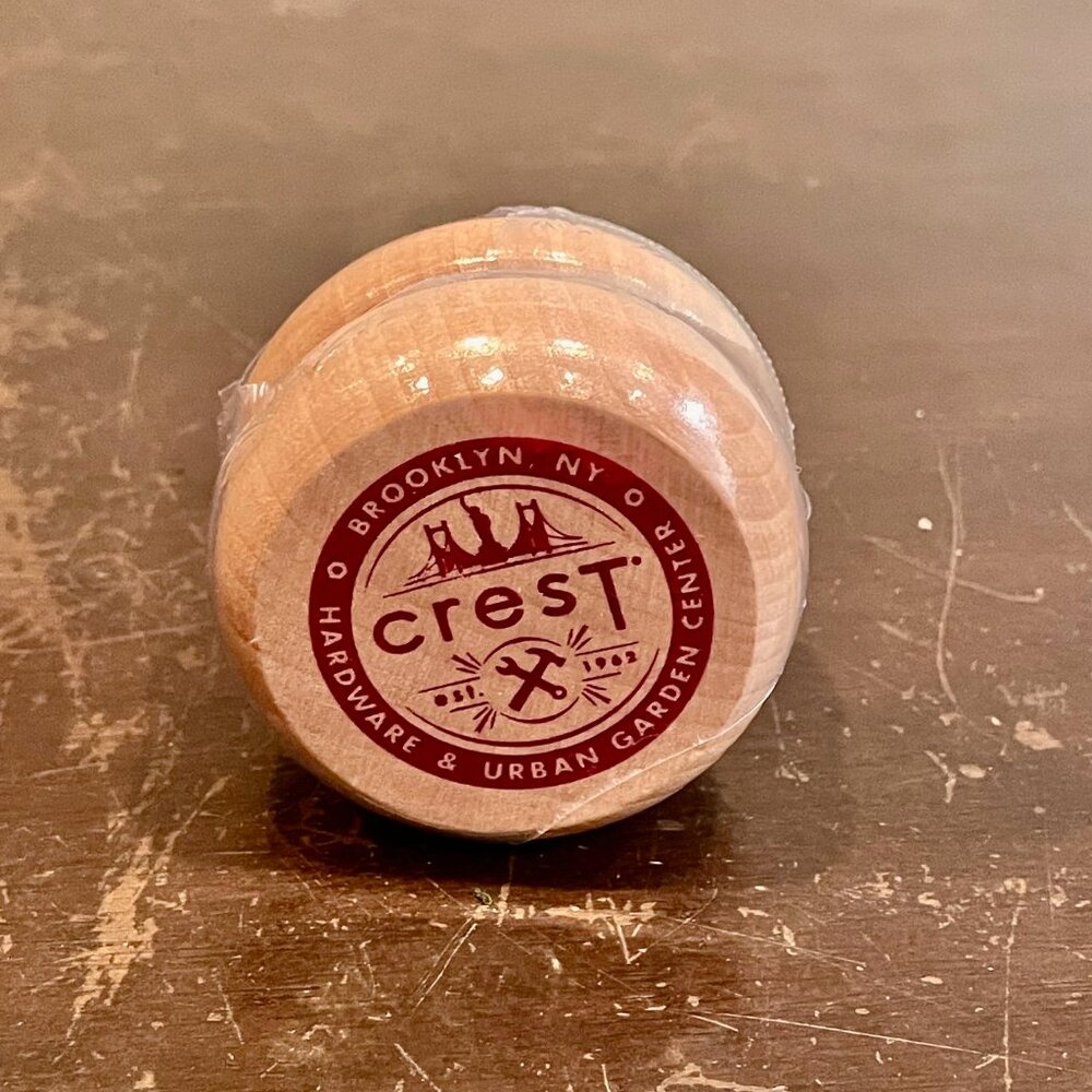 Crest Wooden Whirl King YoYo Small Toy Wearhouse Est 1962 New